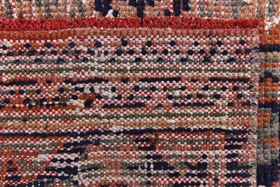 2'7'' x 11'7'' Handmade Vintage Wool Rug - 244402 - 12