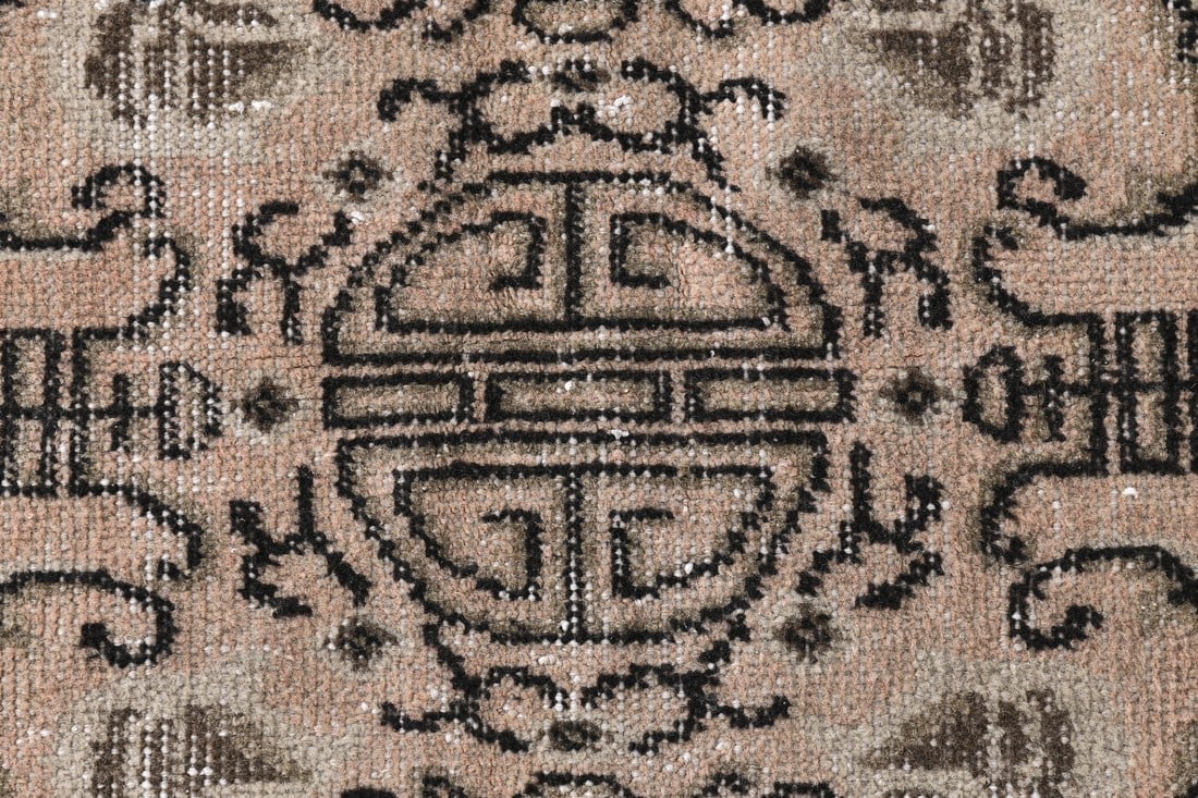 5'2'' x 8'6'' Handmade Vintage Wool Rug - 240826 - 6