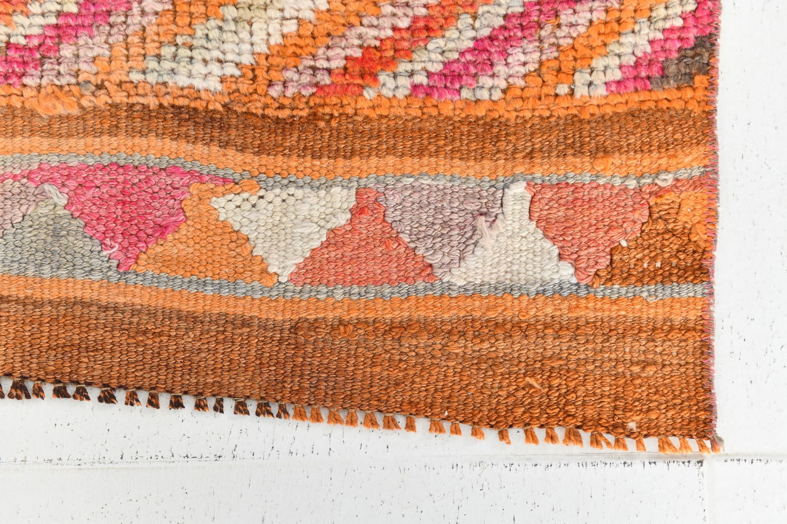 2'7'' x 12'1'' Vintage Wool Runner Rug - 23759 - 18