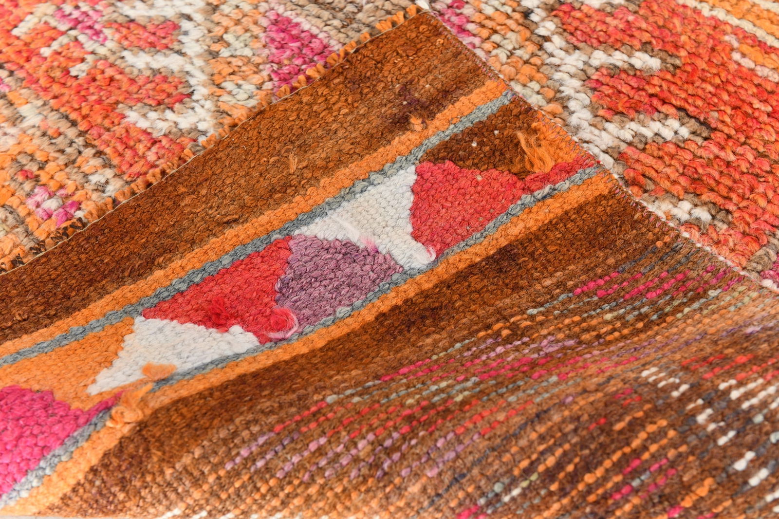 2'7'' x 12'1'' Vintage Wool Runner Rug - 23759 - 19