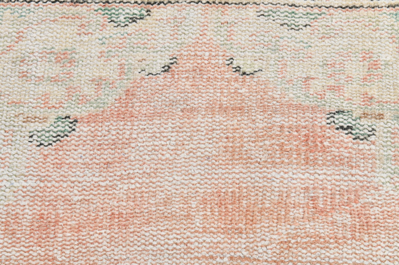 5'8'' x 9'3'' Handmade Vintage Wool Rug - 20715 - 12