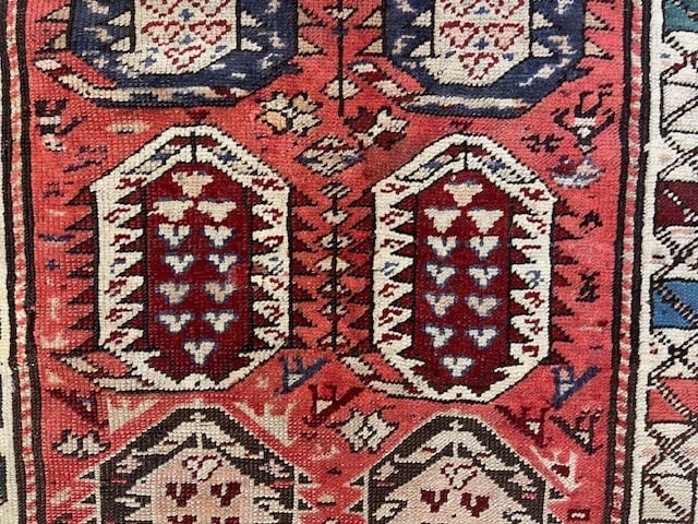 Antique Dated Karabagh Caucasian Rug - 6