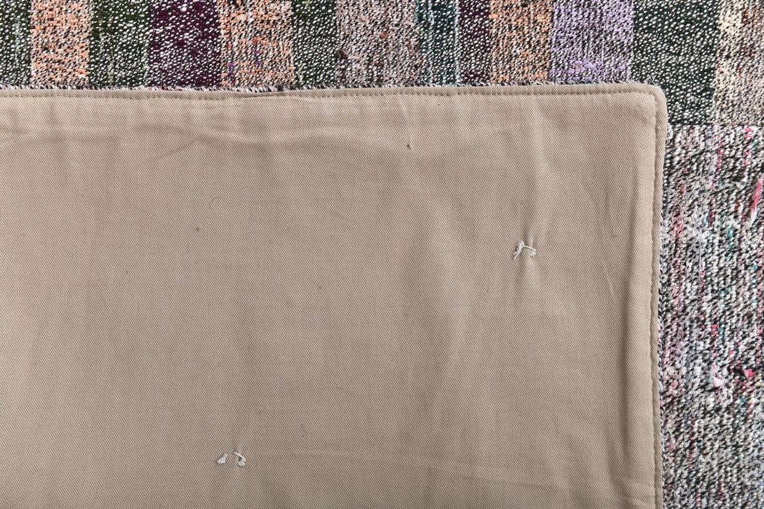 8'3'' x 9'11'' Handmade Vintage Wool Rug - 241489 - 11