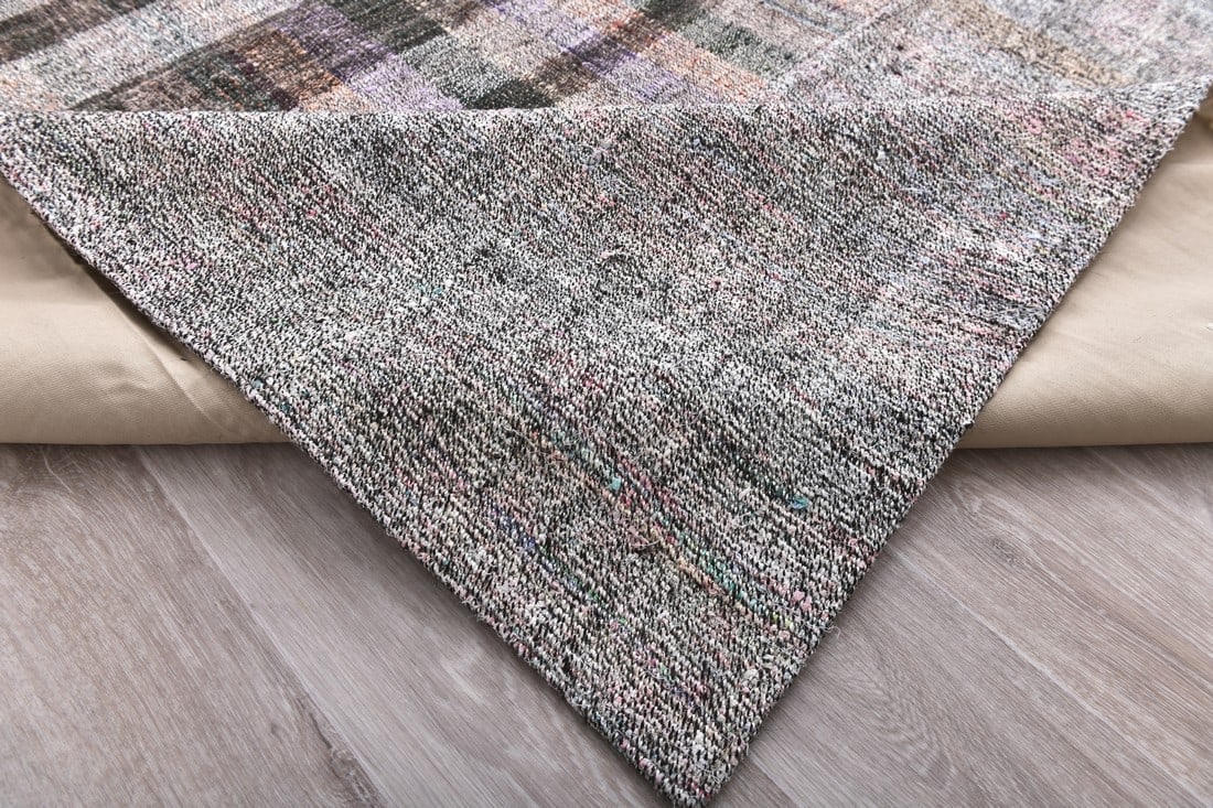 8'3'' x 9'11'' Handmade Vintage Wool Rug - 241489 - 12