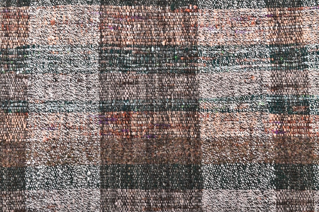 8'3'' x 9'11'' Handmade Vintage Wool Rug - 241489 - 6