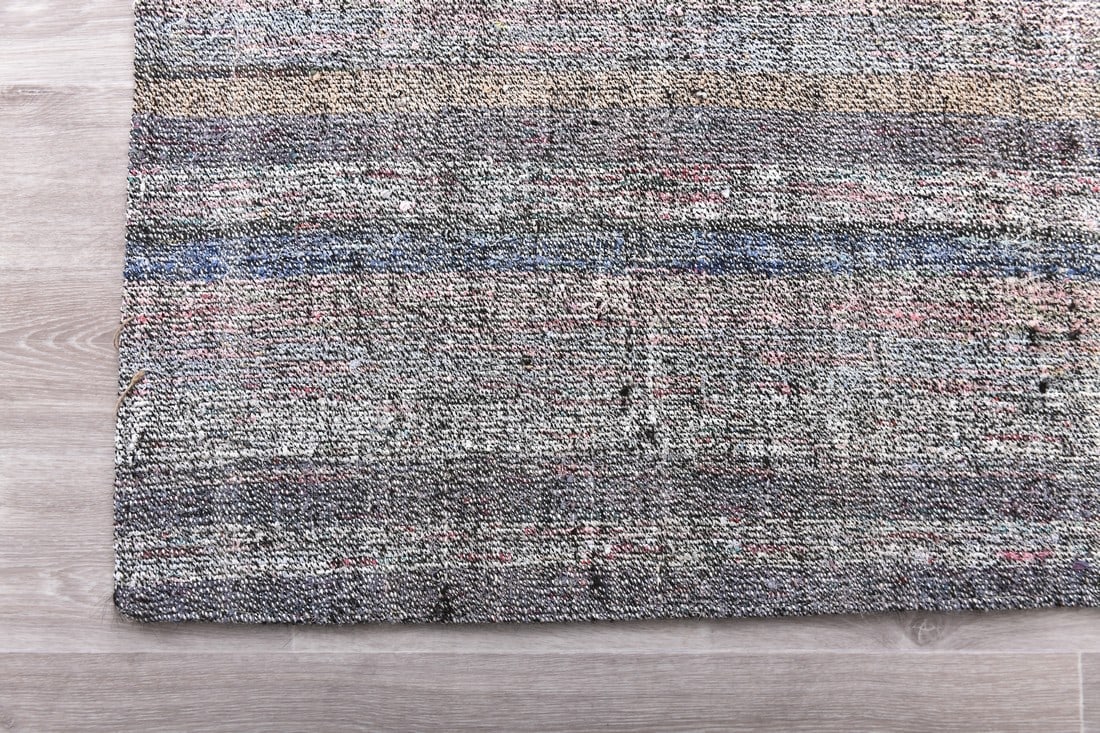 8'3'' x 9'11'' Handmade Vintage Wool Rug - 241489 - 8