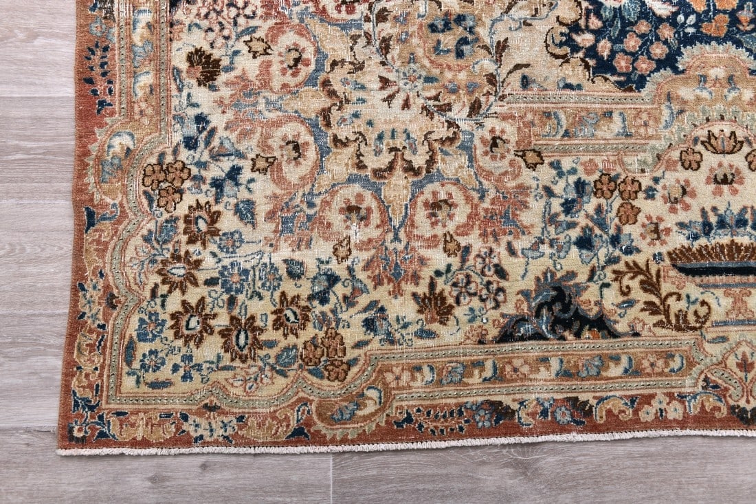 10'5'' x 13'8'' Turkish Vintage Runner Rug - 21762 - 12