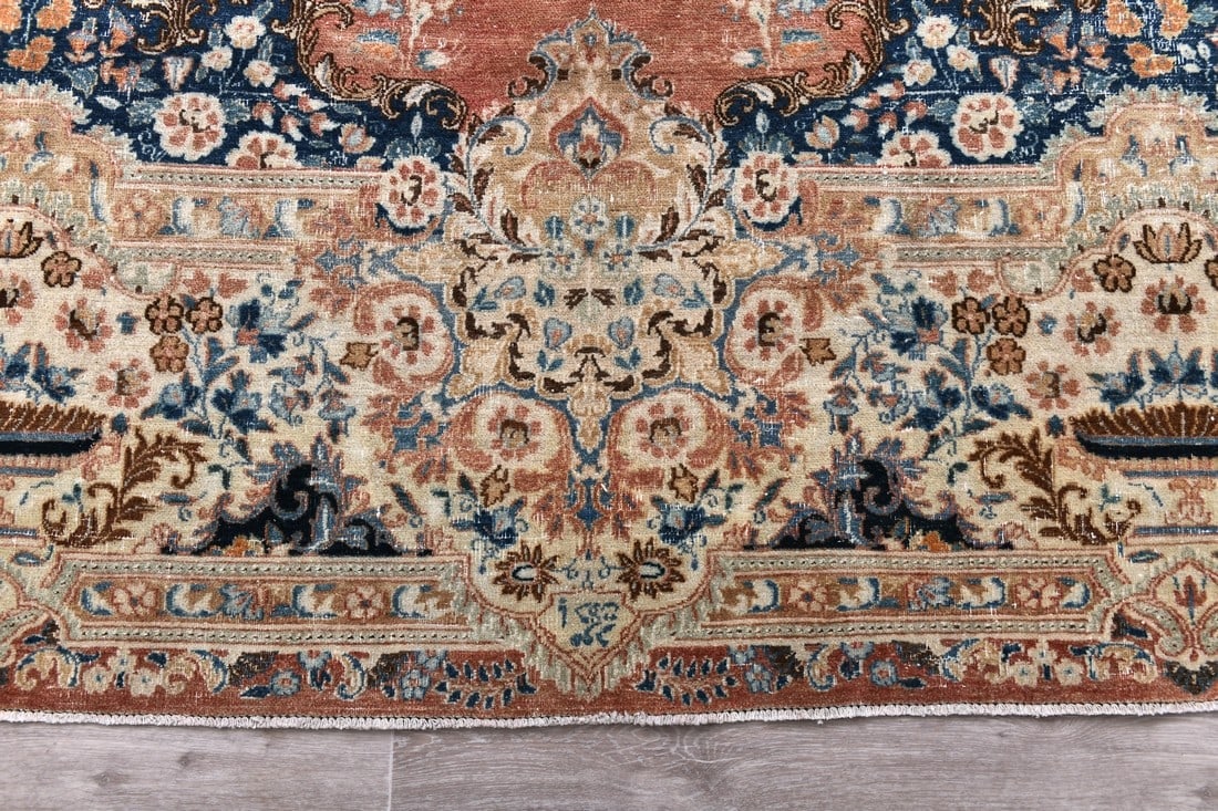10'5'' x 13'8'' Turkish Vintage Runner Rug - 21762 - 13