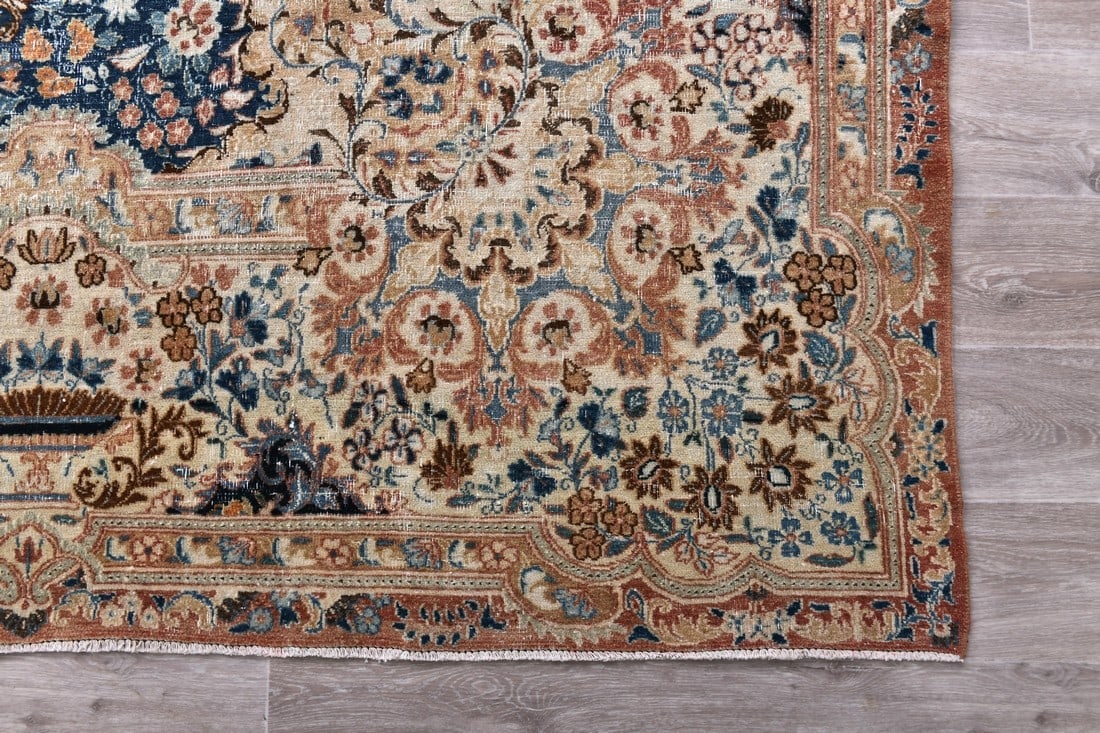 10'5'' x 13'8'' Turkish Vintage Runner Rug - 21762 - 14