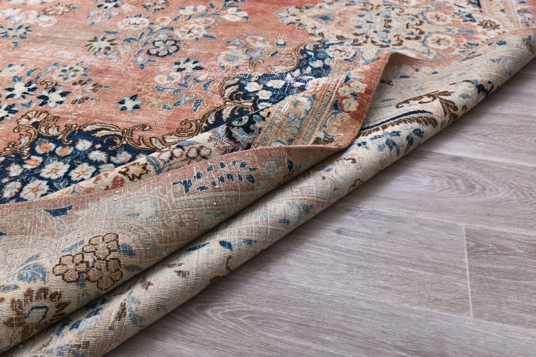 10'5'' x 13'8'' Turkish Vintage Runner Rug - 21762 - 17