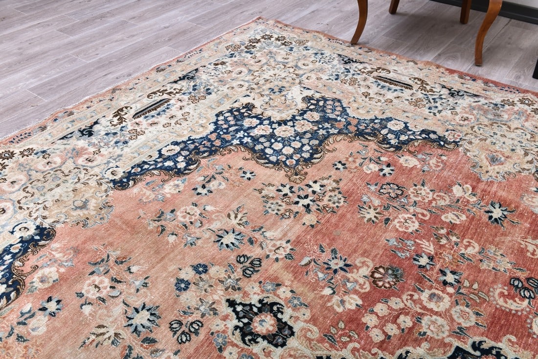 10'5'' x 13'8'' Turkish Vintage Runner Rug - 21762 - 7