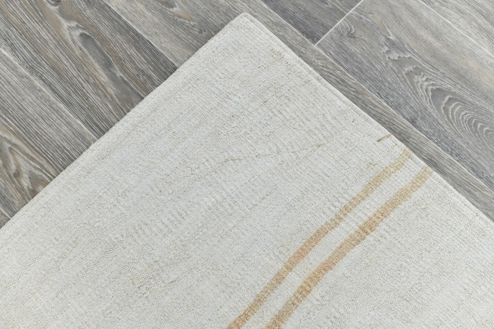 5'7'' x 9'0'' Turkish Vintage Hemp Rug - 53292 - 13