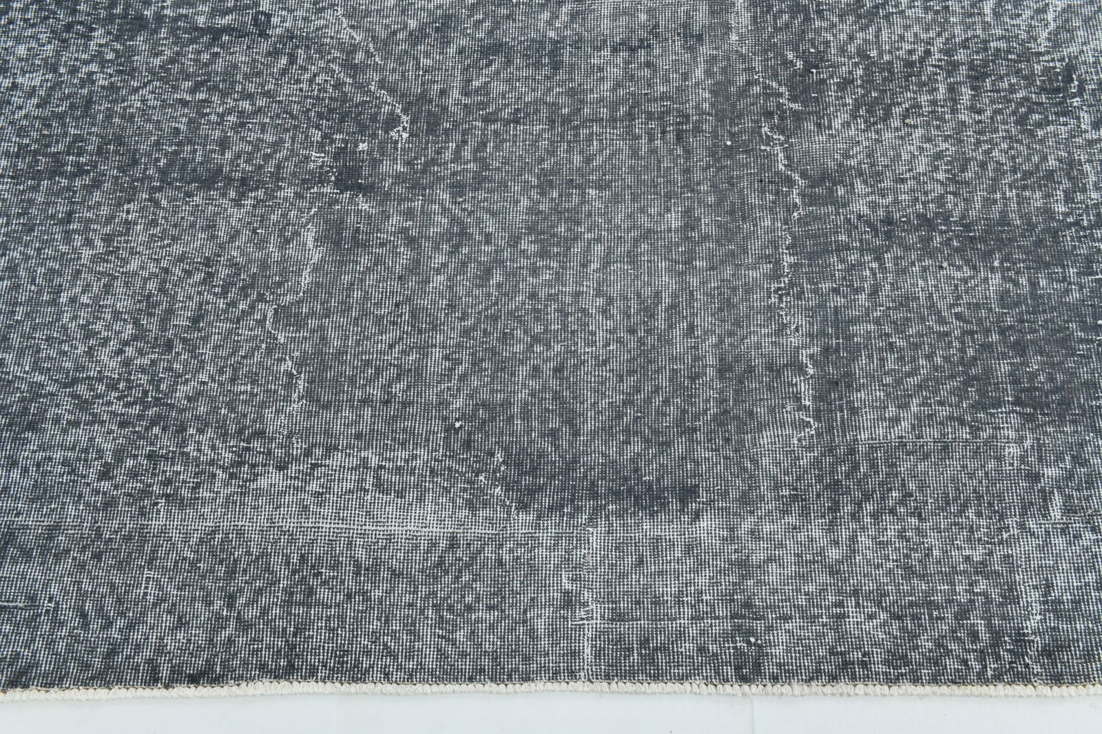 12'10'' x 12'9'' Handmade Vintage Wool Rug - 21757 - 16