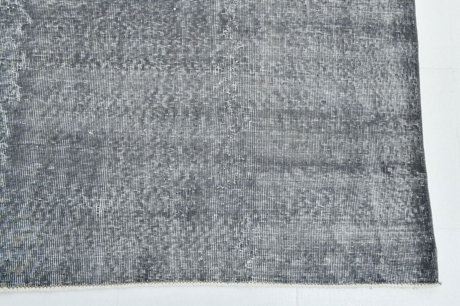 12'10'' x 12'9'' Handmade Vintage Wool Rug - 21757 - 17