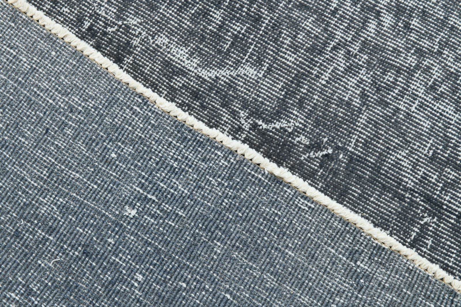 12'10'' x 12'9'' Handmade Vintage Wool Rug - 21757 - 19