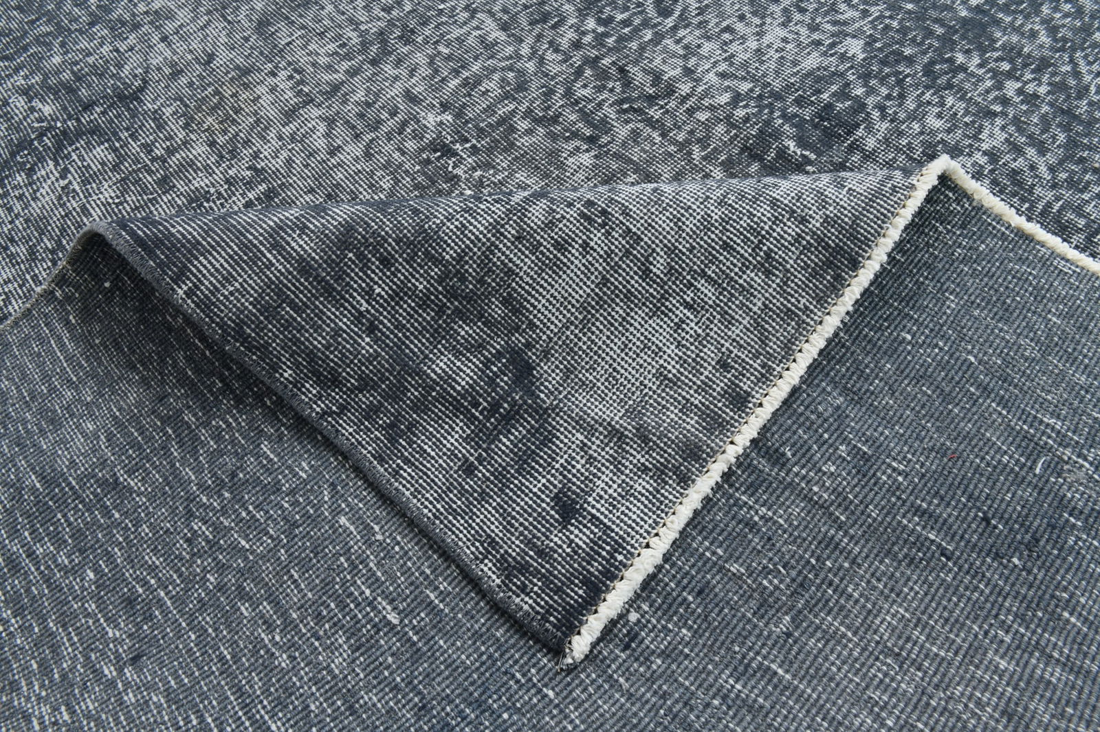 12'10'' x 12'9'' Handmade Vintage Wool Rug - 21757 - 20