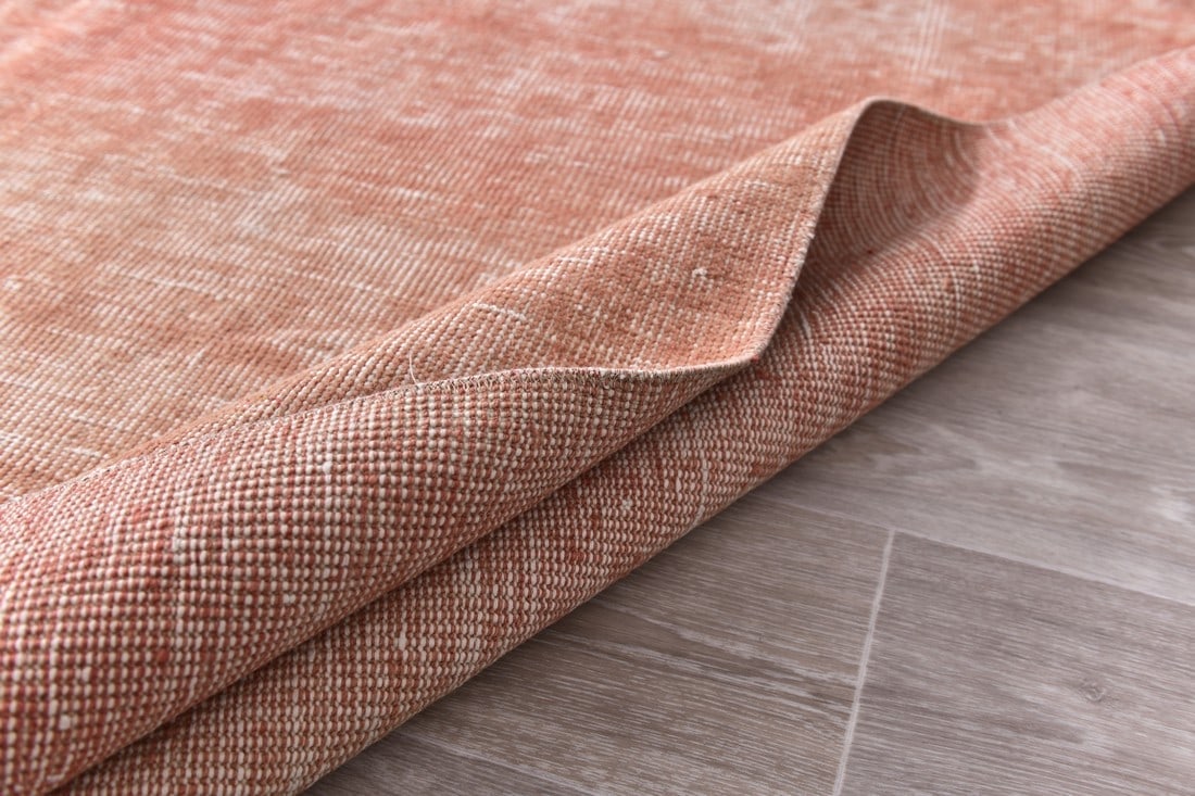 5'10'' x 9'2'' Handmade Vintage Wool Rug - 240828 - 13