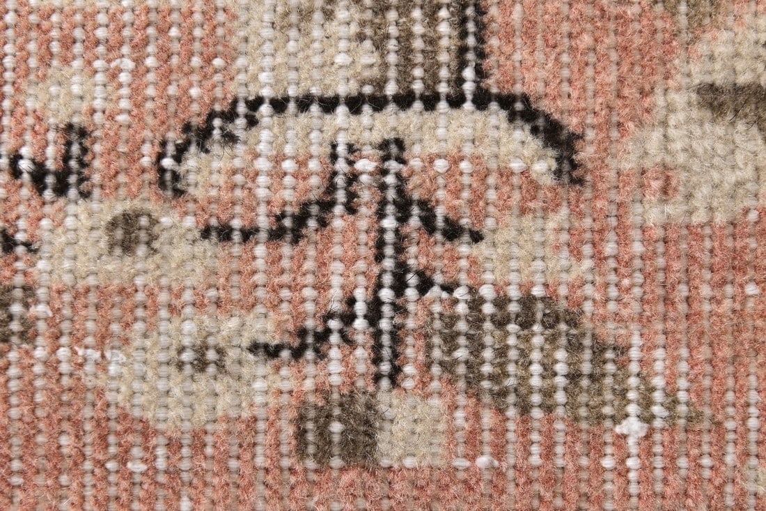 5'10'' x 9'2'' Handmade Vintage Wool Rug - 240828 - 6