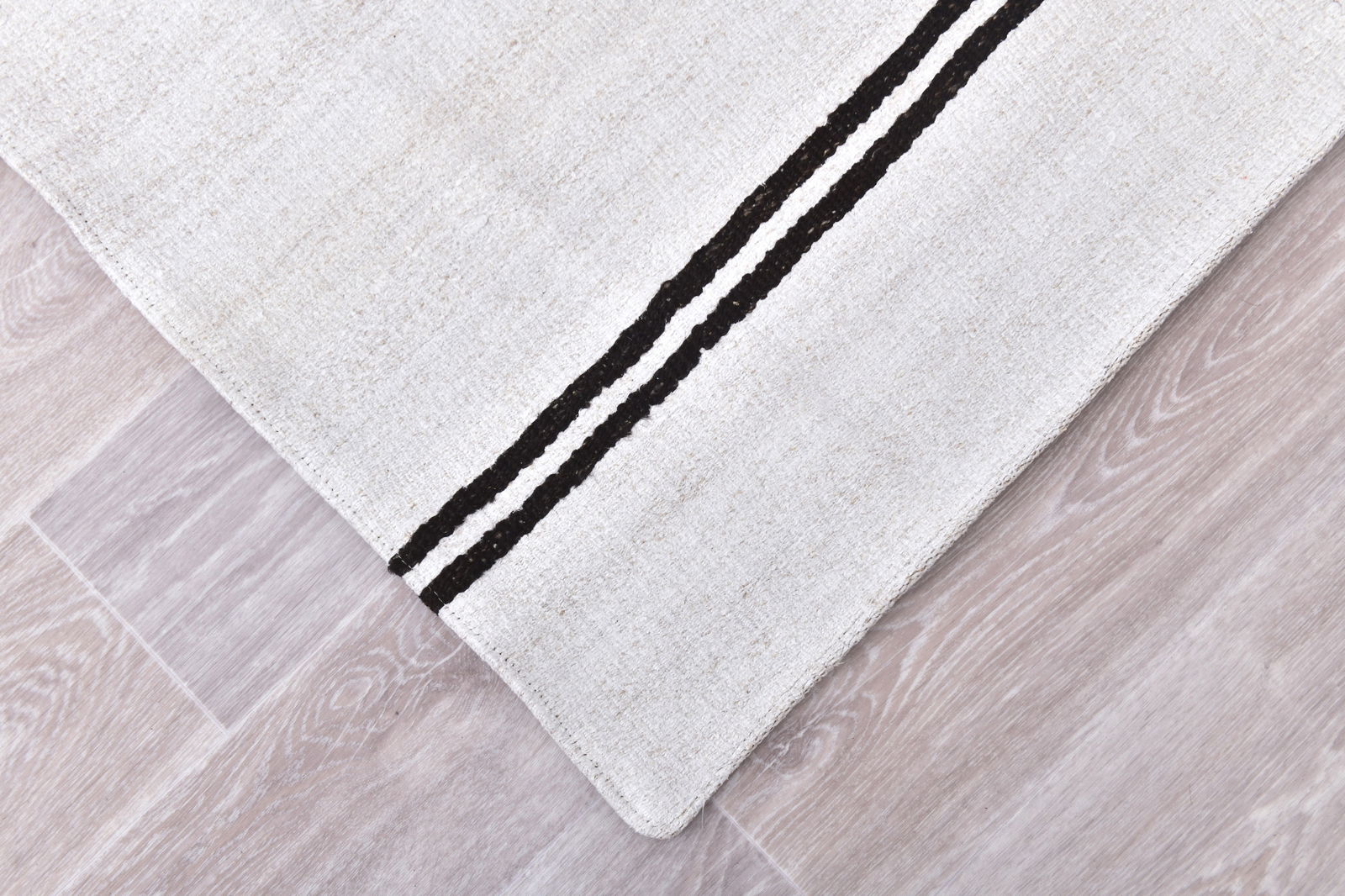 6'2'' x 9'6'' Turkish Vintage Hemp Rug - 240383 - 7