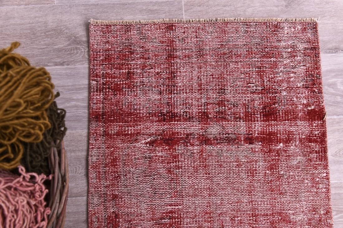 1'11'' x 3'3'' Handmade Vintage Wool Rug - 244498 - 13