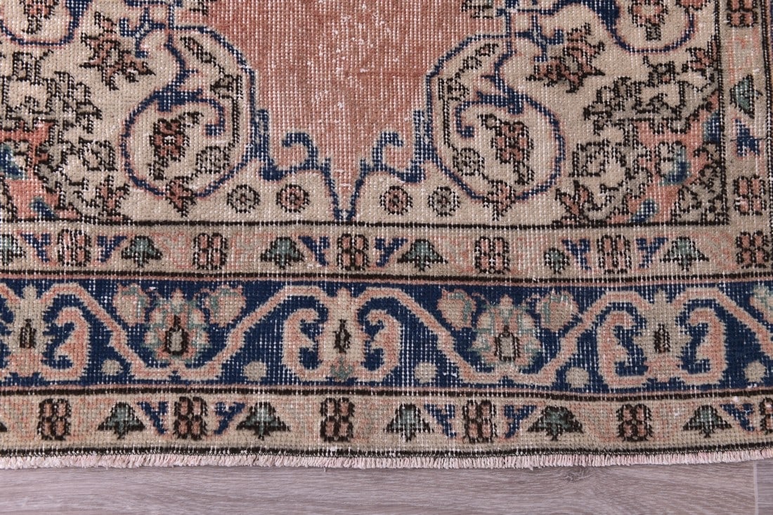 3'8'' x 6'8'' Handmade Vintage Wool Rug - 244428 - 10