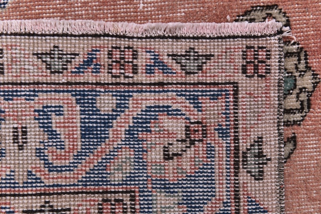 3'8'' x 6'8'' Handmade Vintage Wool Rug - 244428 - 12