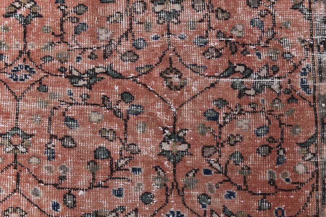 3'8'' x 6'10'' Handmade Vintage Wool Rug - 244414 - 7