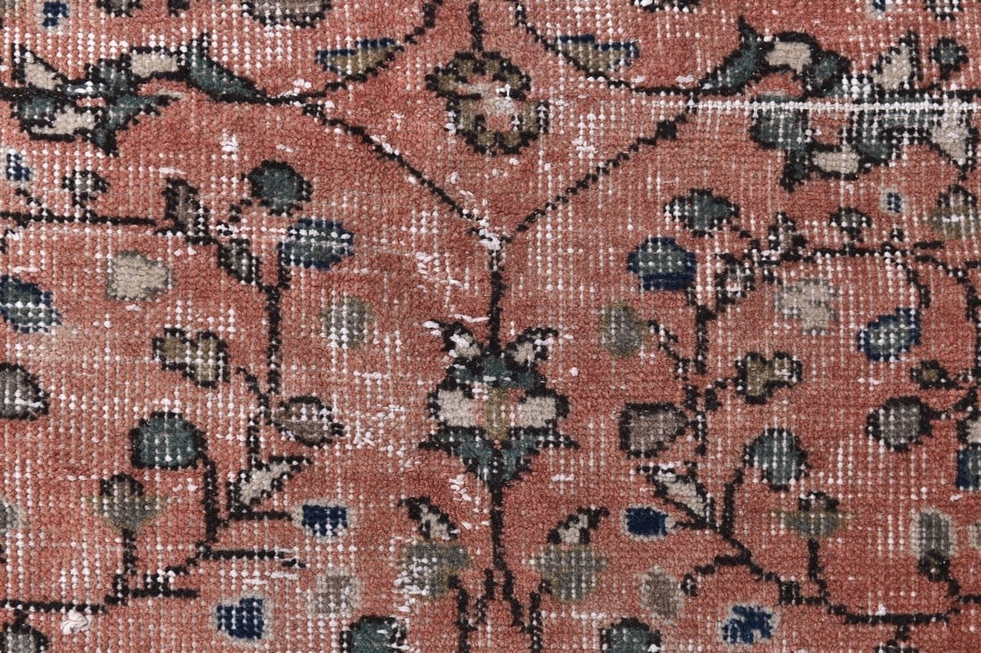 3'8'' x 6'10'' Handmade Vintage Wool Rug - 244414 - 8