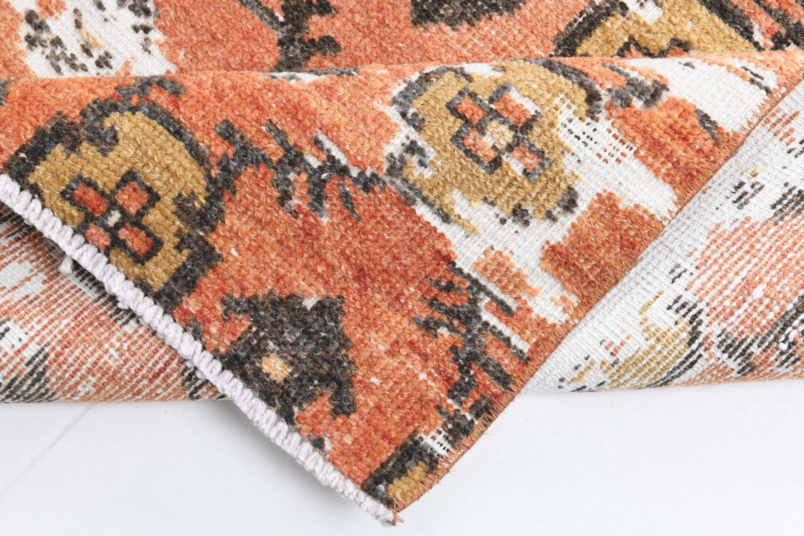 2'9'' x 11'5'' Turkish Vintage Runner Rug - 7266 - 14