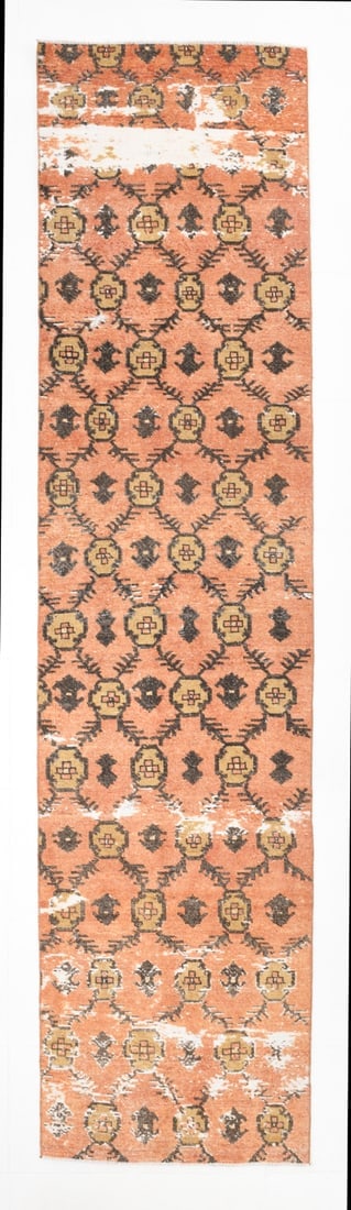 2'9'' x 11'5'' Turkish Vintage Runner Rug - 7266