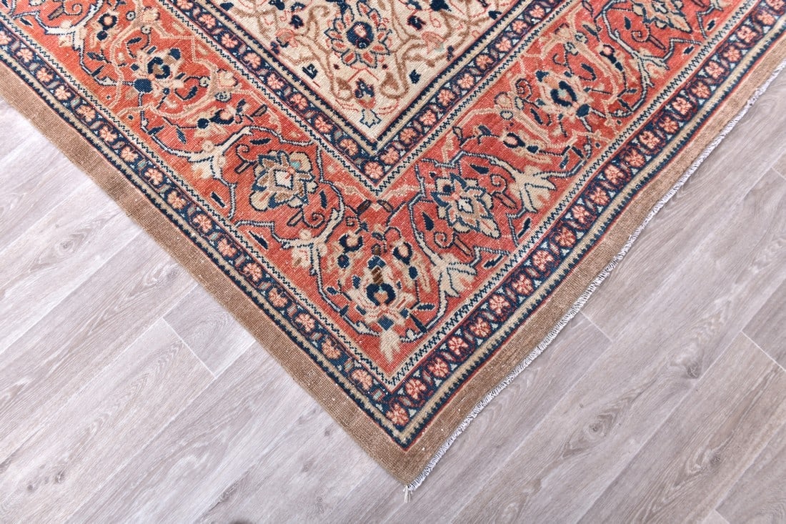 9'10'' x 16'2'' Unique Handmade Vintage Rug - 242585 - 9