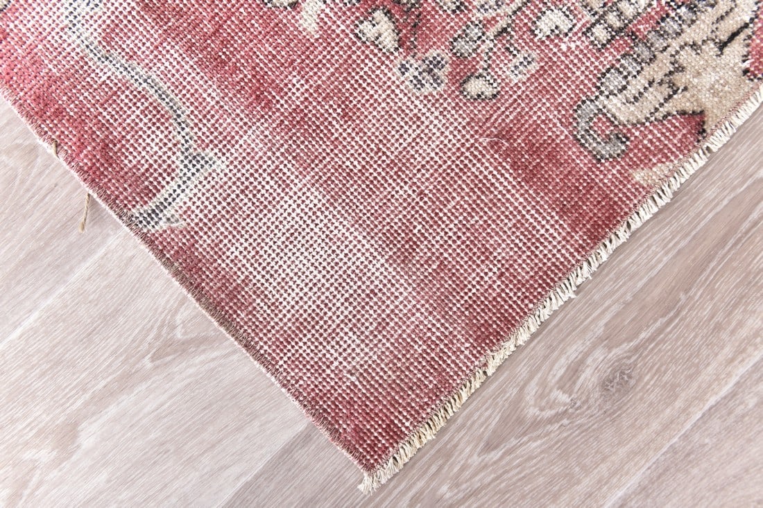 2'3'' x 4'6'' Handmade Vintage Wool Rug - 240837 - 7