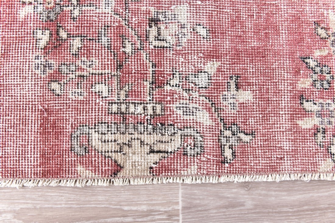 2'3'' x 4'6'' Handmade Vintage Wool Rug - 240837 - 9