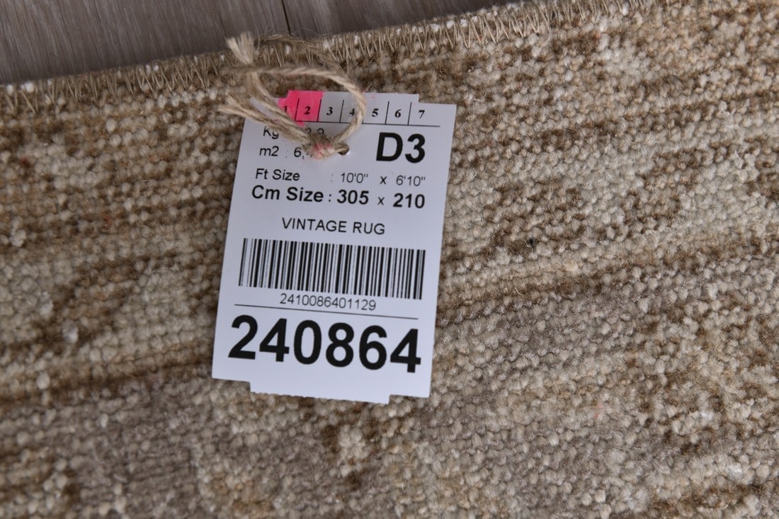 6'10'' x 10'0'' Turkish Vintage Runner Rug - 240864 - 14