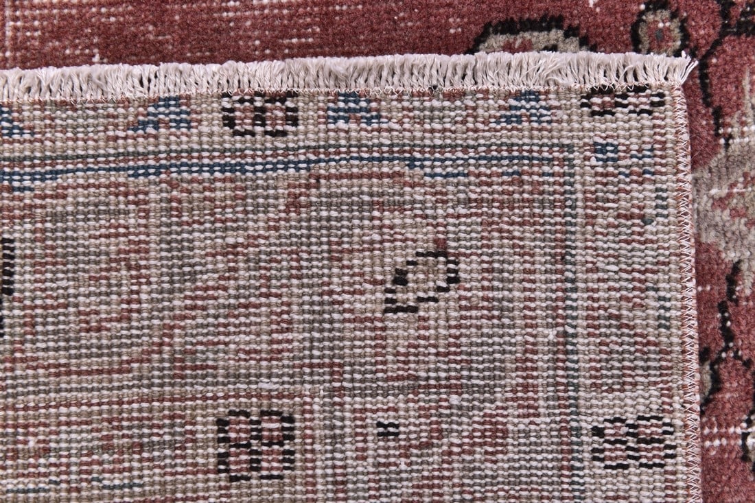 3'10'' x 6'7'' Handmade Vintage Wool Rug - 244429 - 12