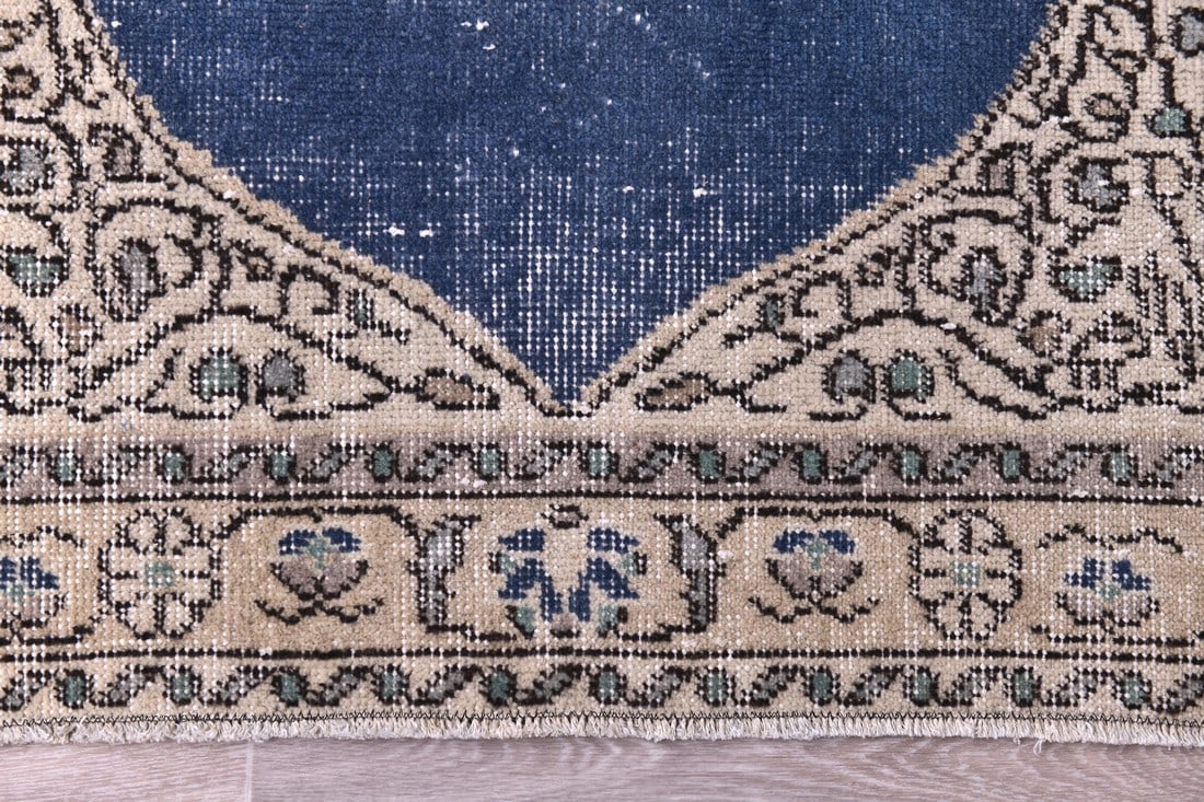 3'0'' x 6'4'' Handmade Vintage Wool Rug - 244436 - 11