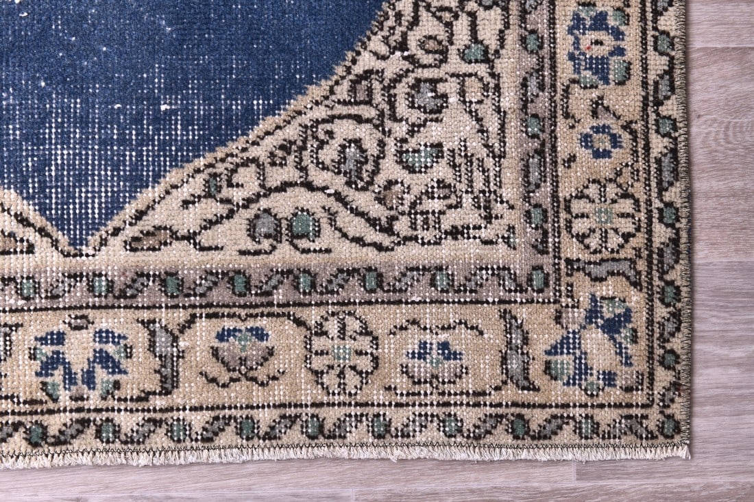 3'0'' x 6'4'' Handmade Vintage Wool Rug - 244436 - 12