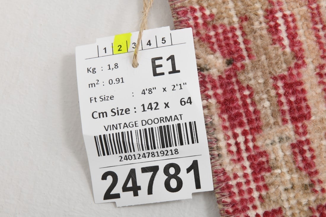 2'1'' x 4'7'' Turkish Vintage Runner Rug - 24781 - 20