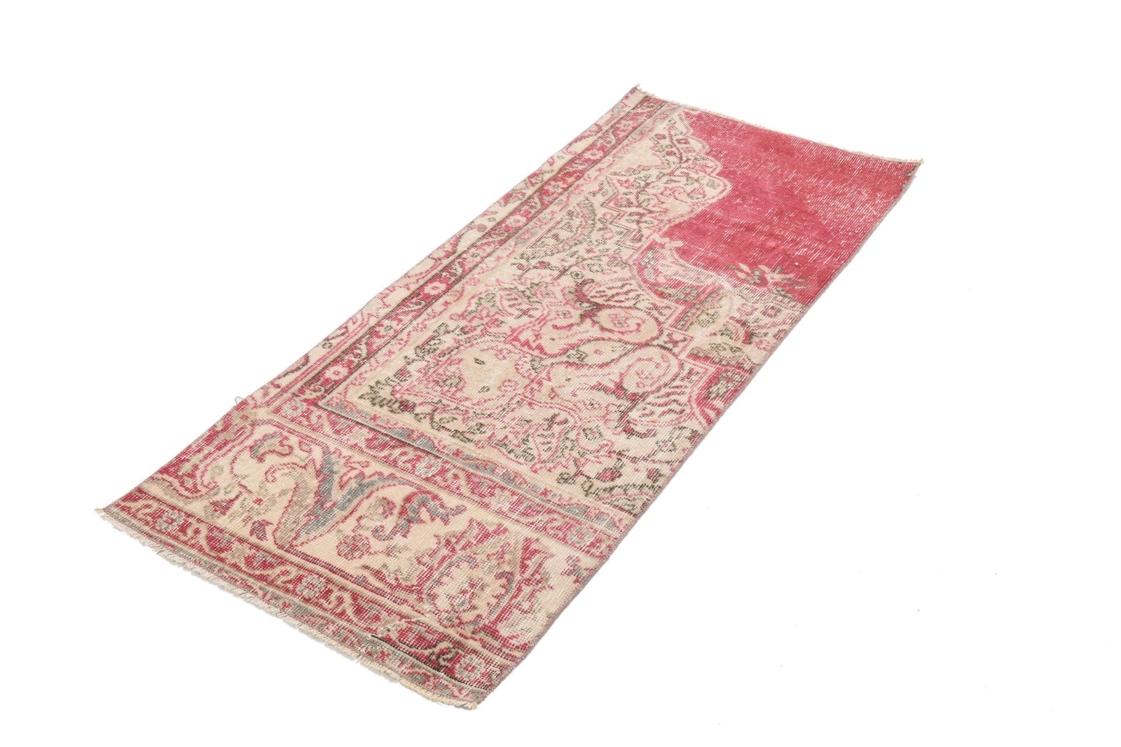 2'1'' x 4'7'' Turkish Vintage Runner Rug - 24781 - 2