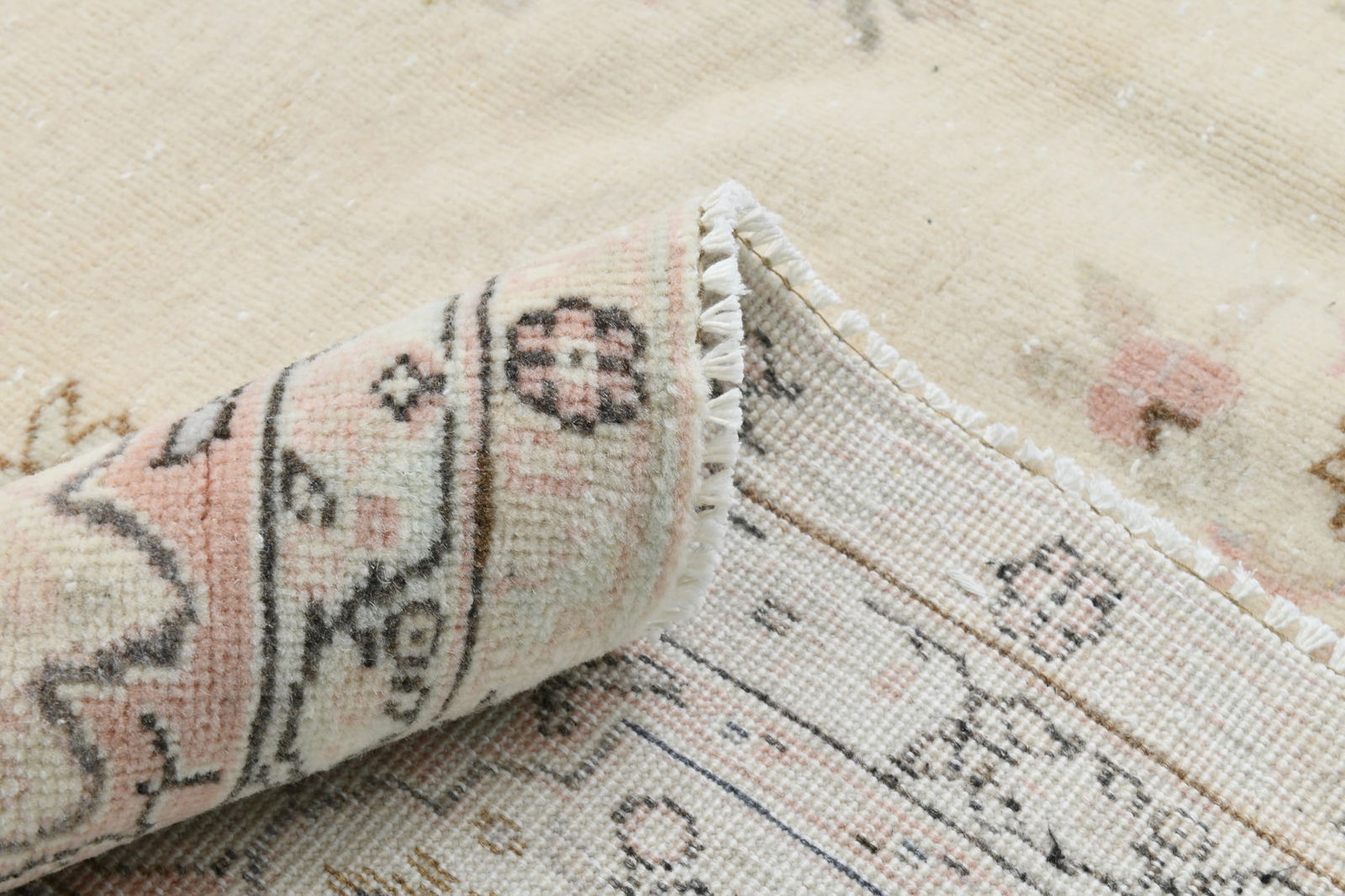 6'10'' x 10'2'' Turkish Vintage Runner Rug - 22620 - 20