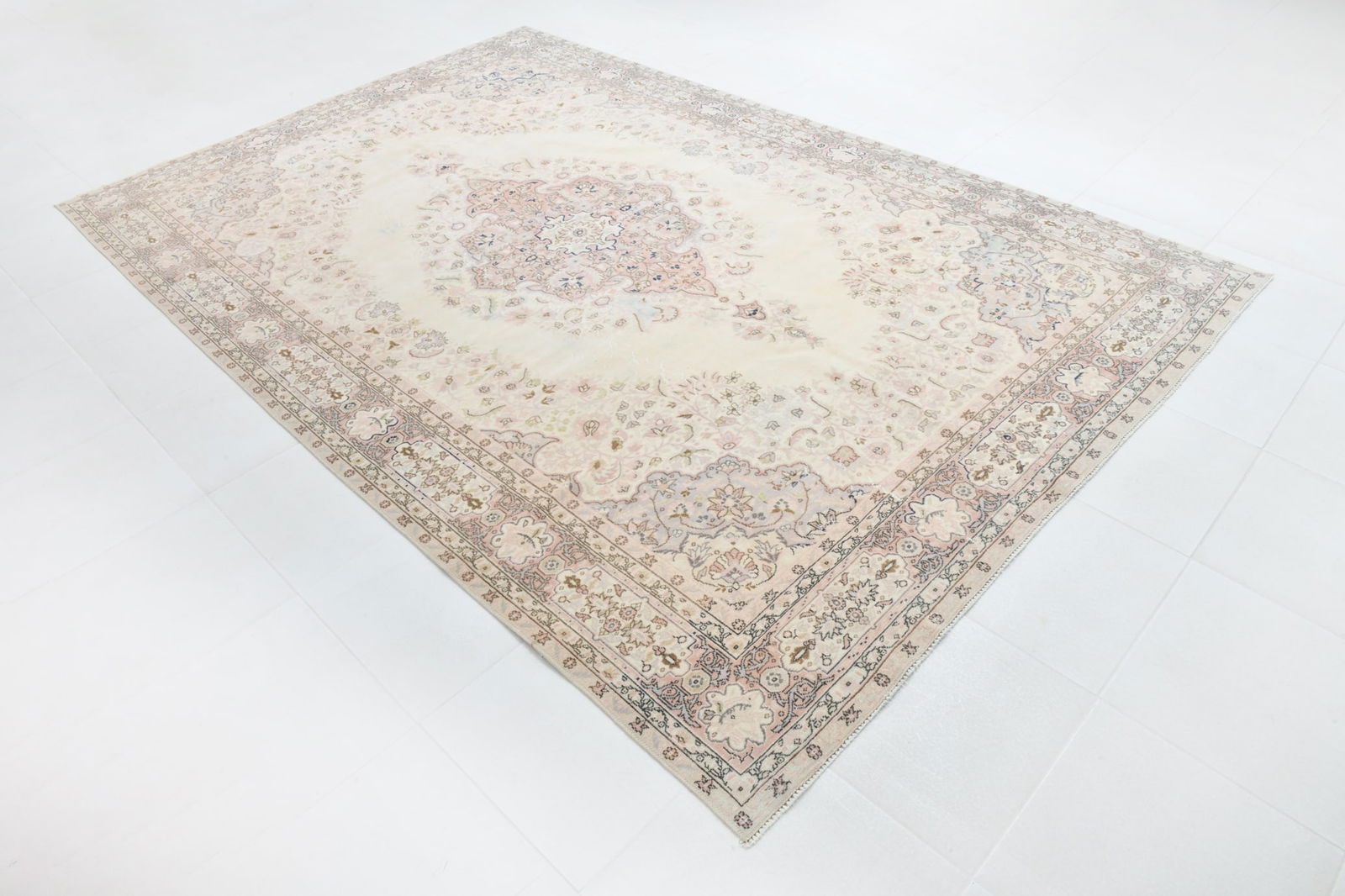 6'10'' x 10'2'' Turkish Vintage Runner Rug - 22620 - 4