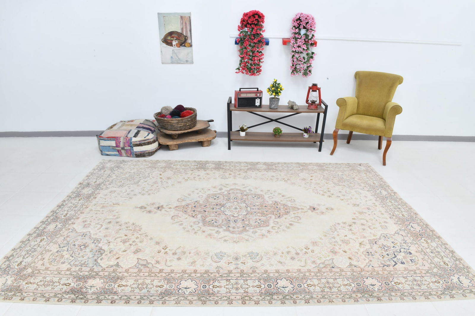 6'10'' x 10'2'' Turkish Vintage Runner Rug - 22620 - 5