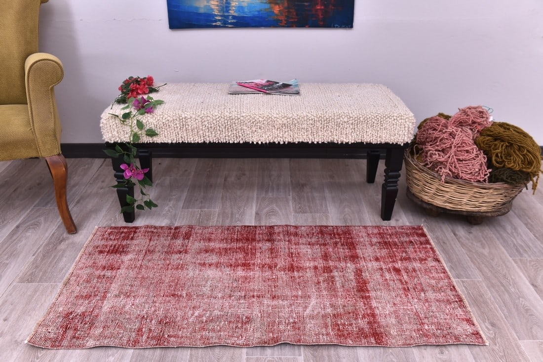 2'3'' x 4'5'' Turkish Vintage Runner Rug - 244501