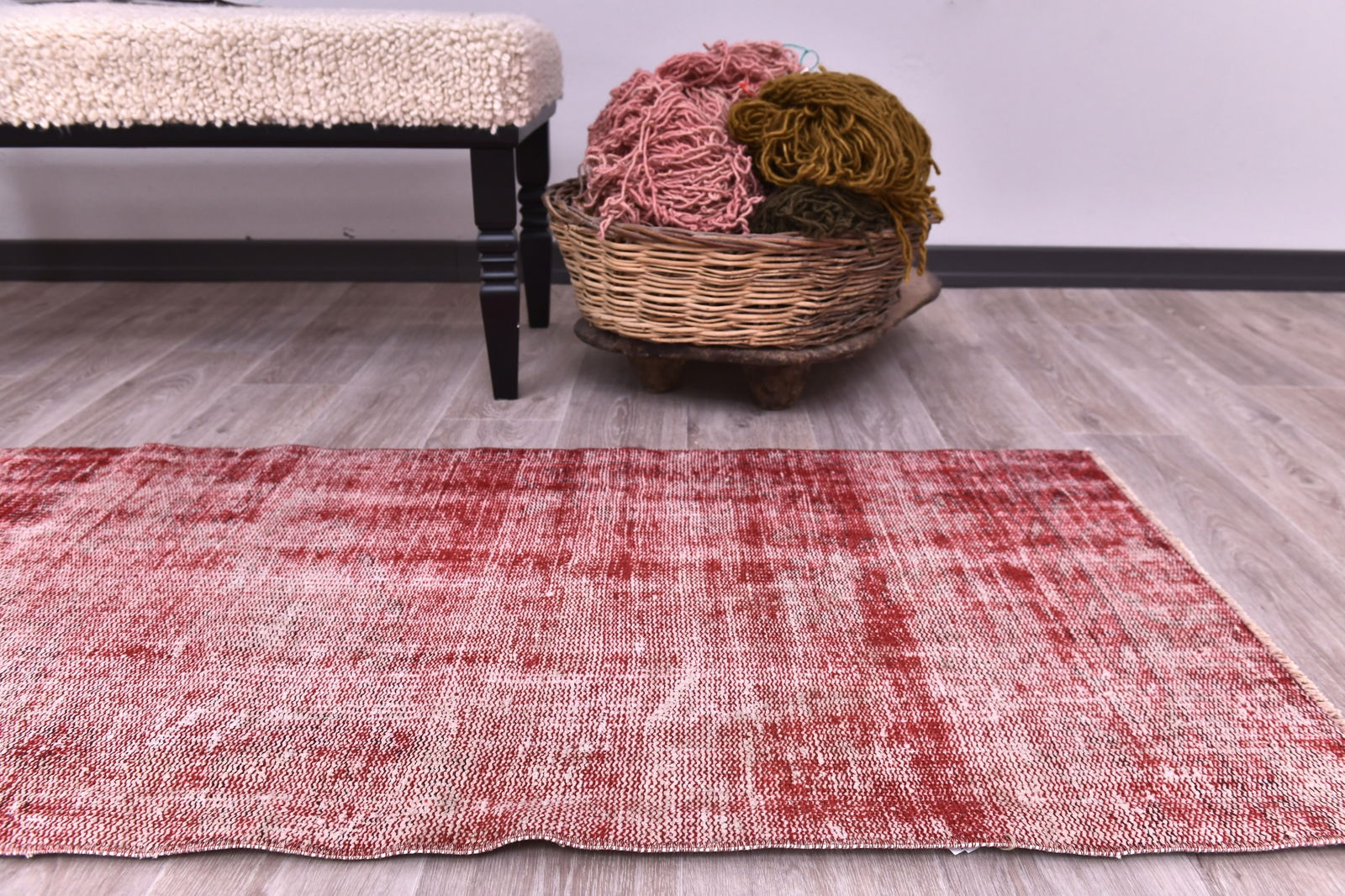 2'3'' x 4'5'' Turkish Vintage Runner Rug - 244501 - 5