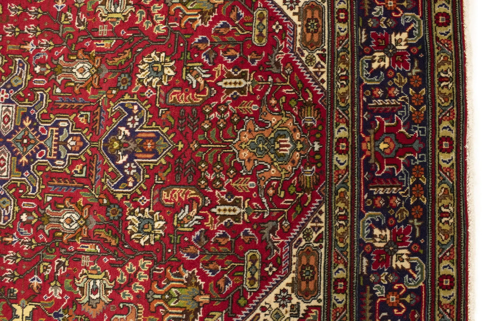 Red Vintage Floral 7X10 Classic Oriental Persian Rug - 10