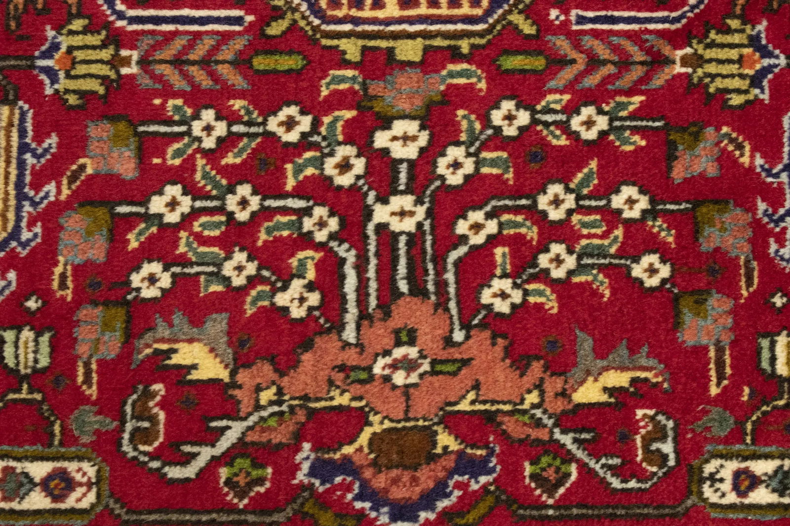 Red Vintage Floral 7X10 Classic Oriental Persian Rug - 13