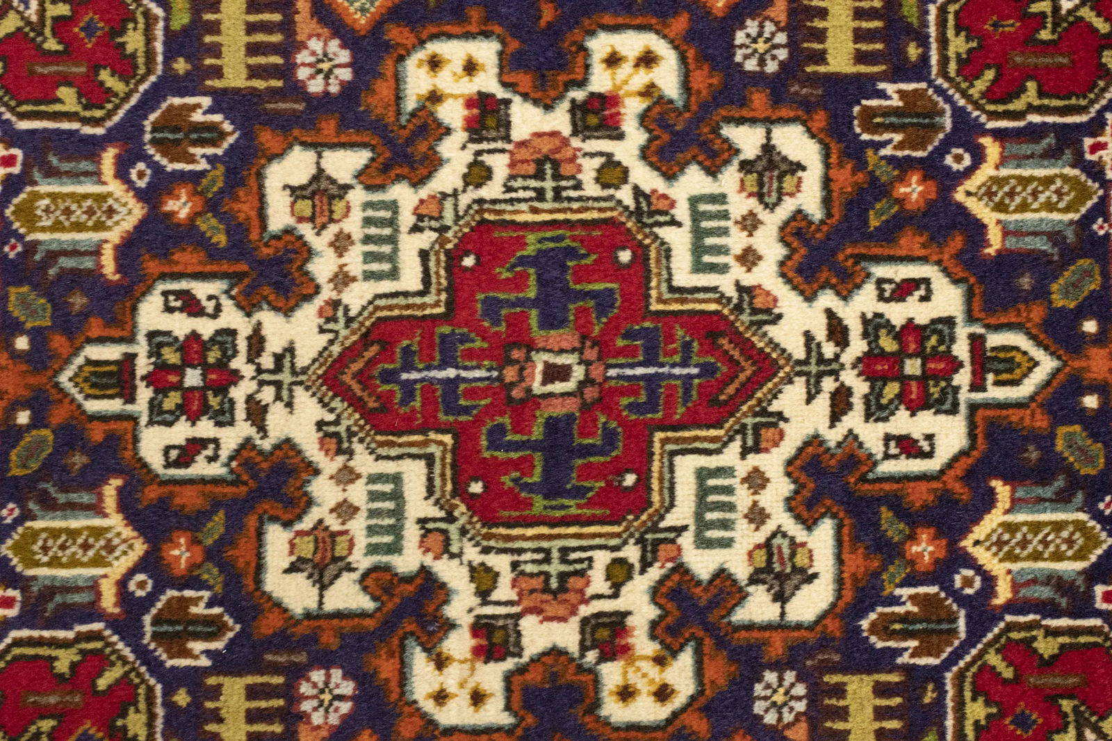 Red Vintage Floral 7X10 Classic Oriental Persian Rug - 8