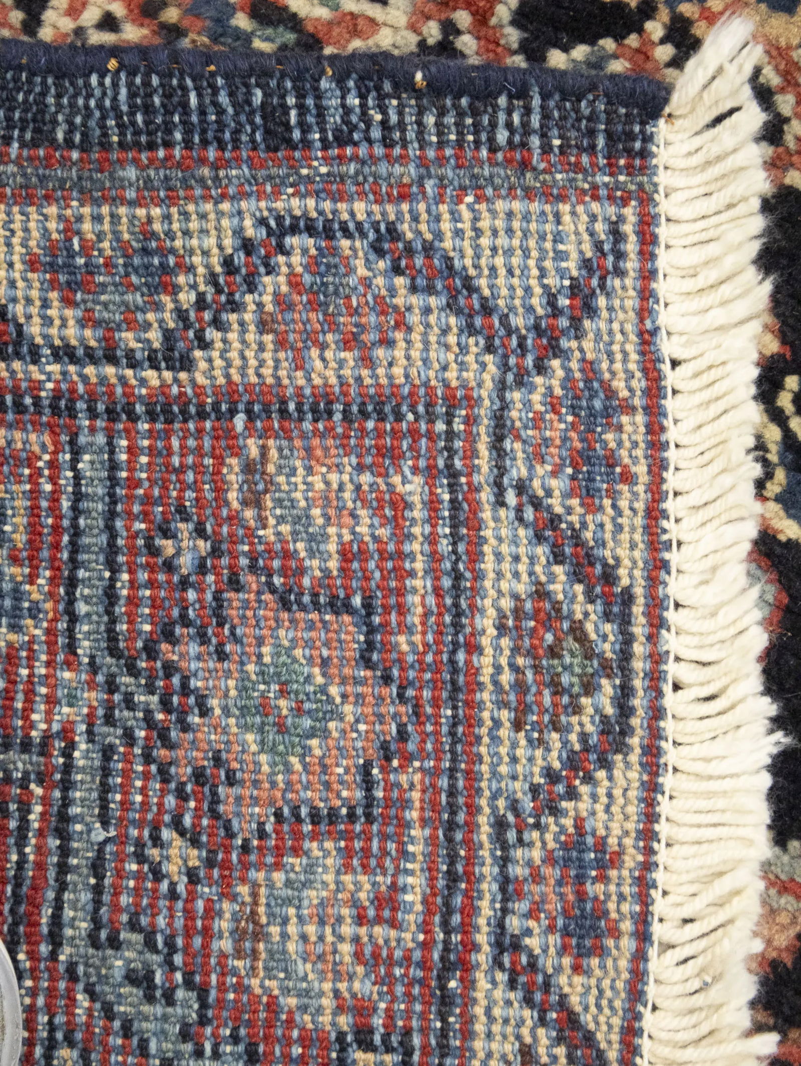 Vintage Floral 3'4X10'0 Mahal Persian Runner Rug - 15