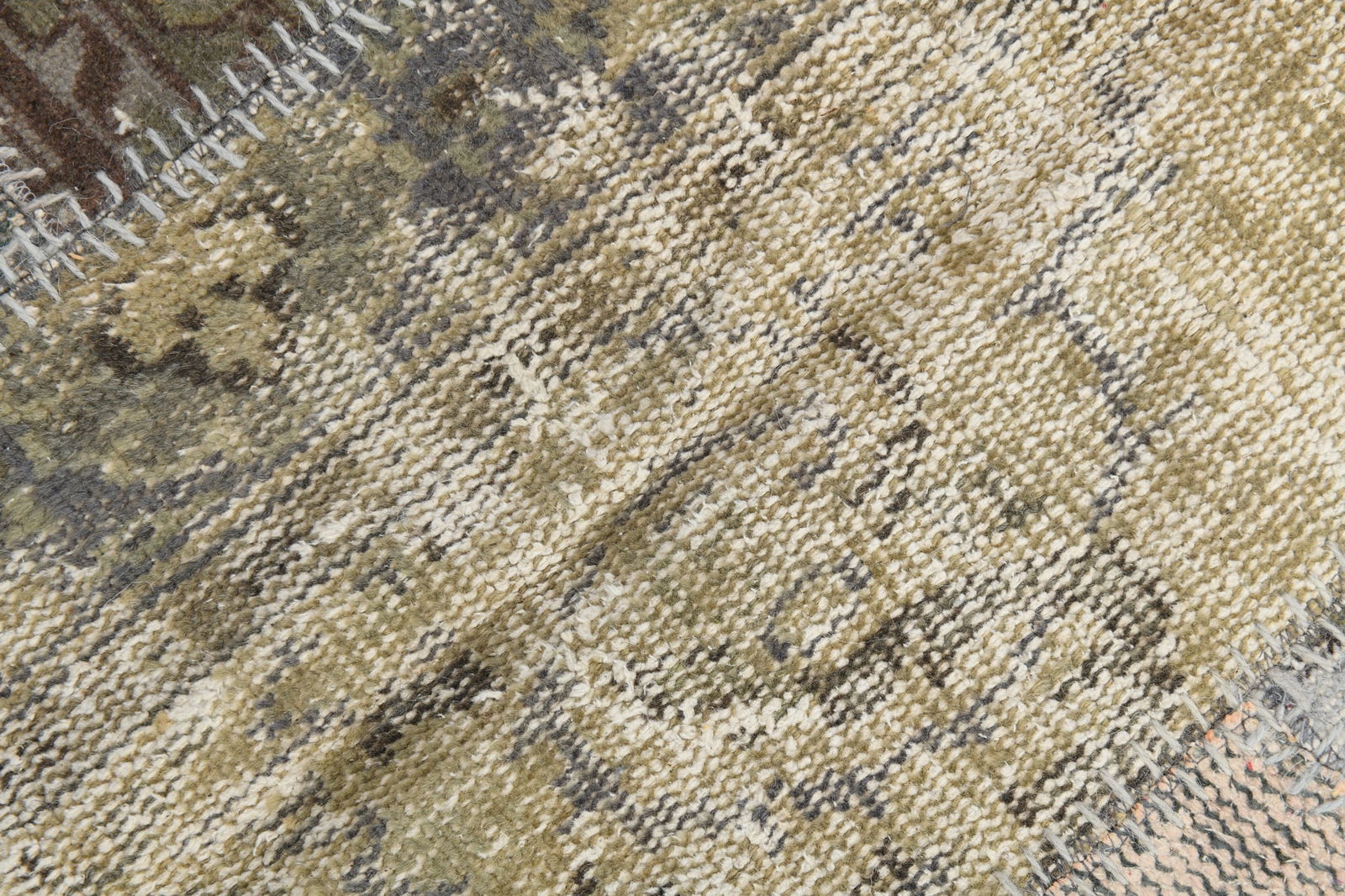 6'10'' x 10'0'' Handmade Vintage Wool Rug - 164 - 10