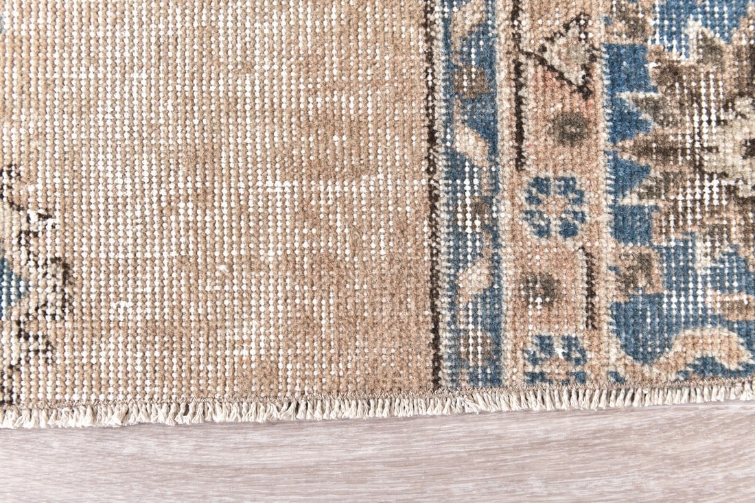 2'2'' x 5'1'' Handmade Vintage Wool Rug - 240867 - 9